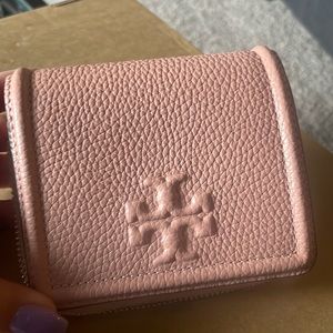 Tory burch tri fold wallet